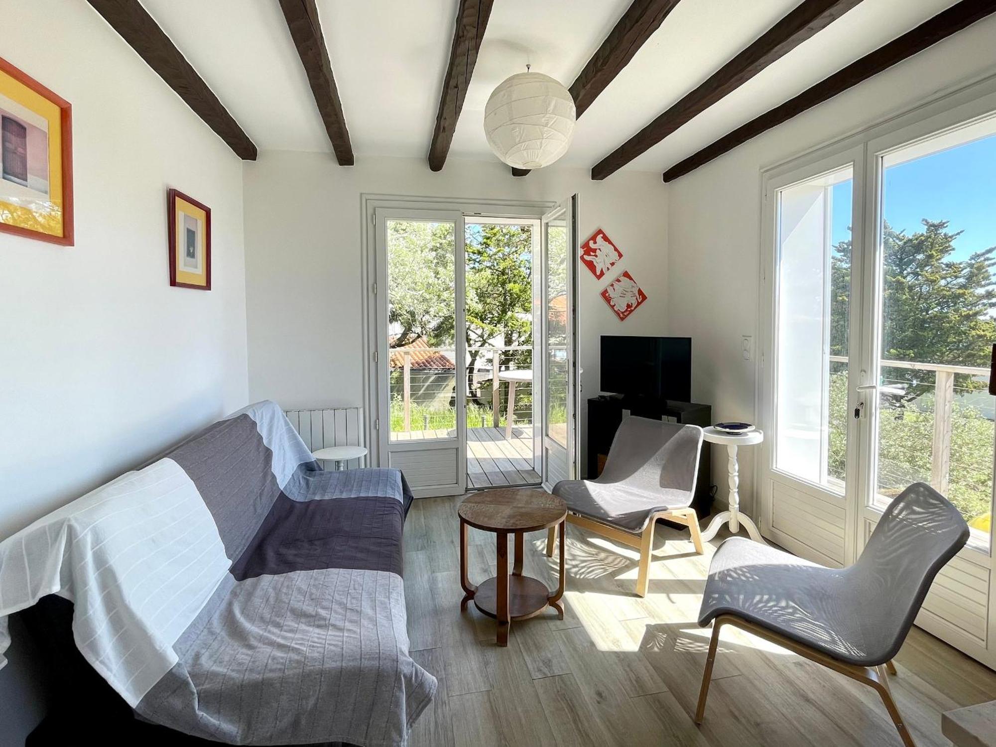 Maison Familiale Au Calme, Proche Plage, 9 Couchages, Terrasses, Wifi, Garage Velo - Bretignolles-Sur-Mer - Fr-1-231-203 Brétignolles-sur-Mer Exterior foto