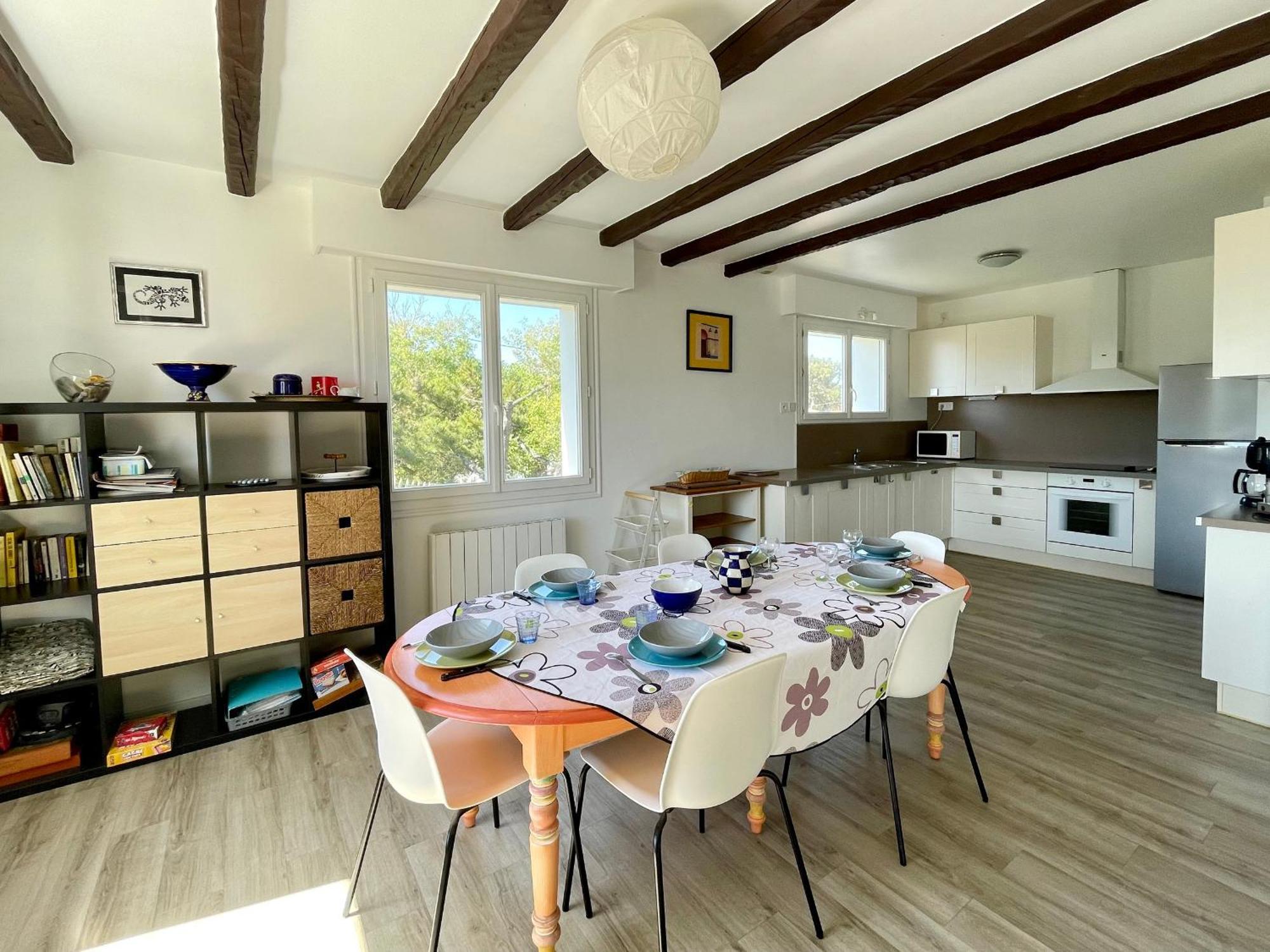Maison Familiale Au Calme, Proche Plage, 9 Couchages, Terrasses, Wifi, Garage Velo - Bretignolles-Sur-Mer - Fr-1-231-203 Brétignolles-sur-Mer Exterior foto