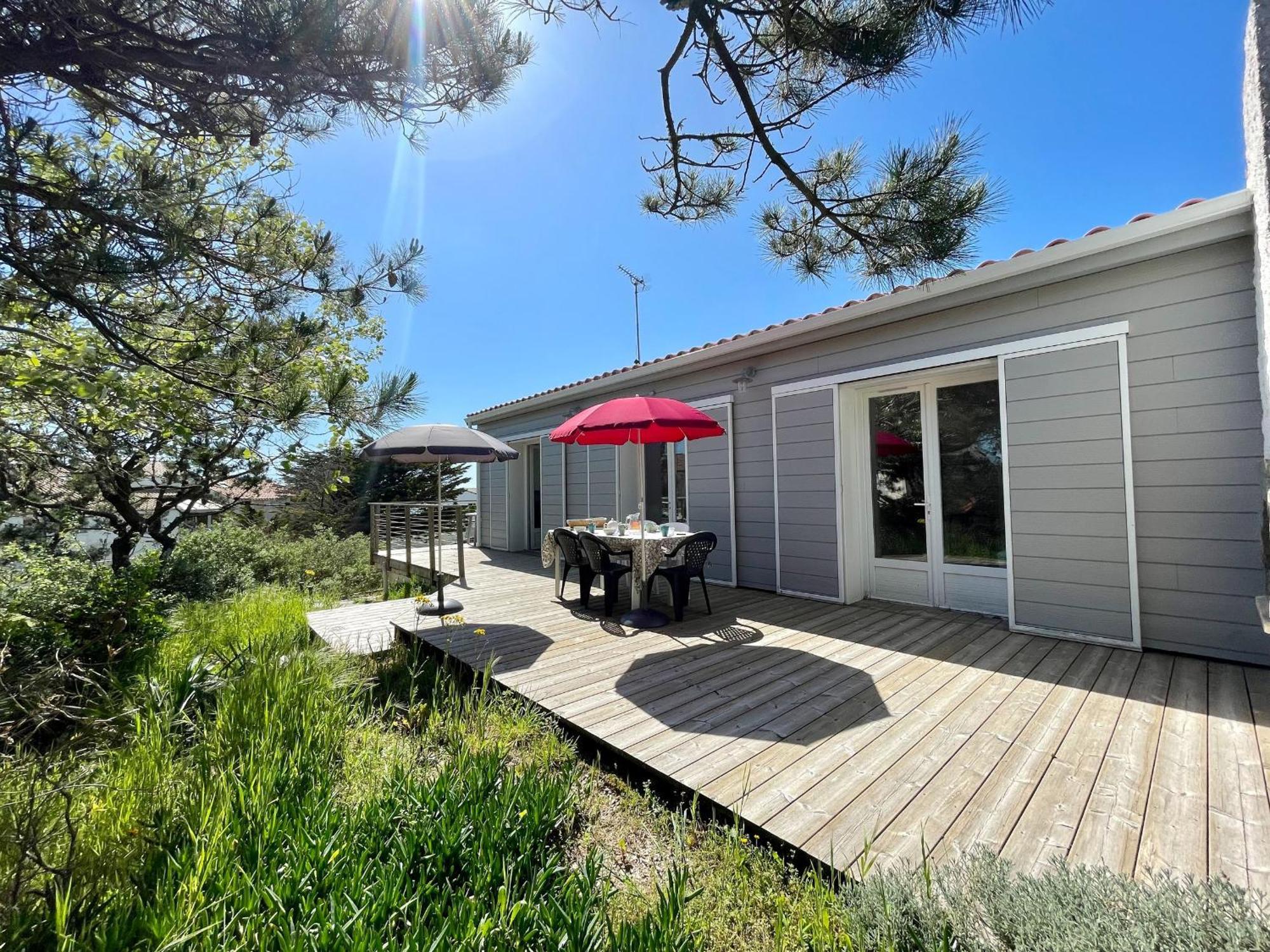 Maison Familiale Au Calme, Proche Plage, 9 Couchages, Terrasses, Wifi, Garage Velo - Bretignolles-Sur-Mer - Fr-1-231-203 Brétignolles-sur-Mer Exterior foto