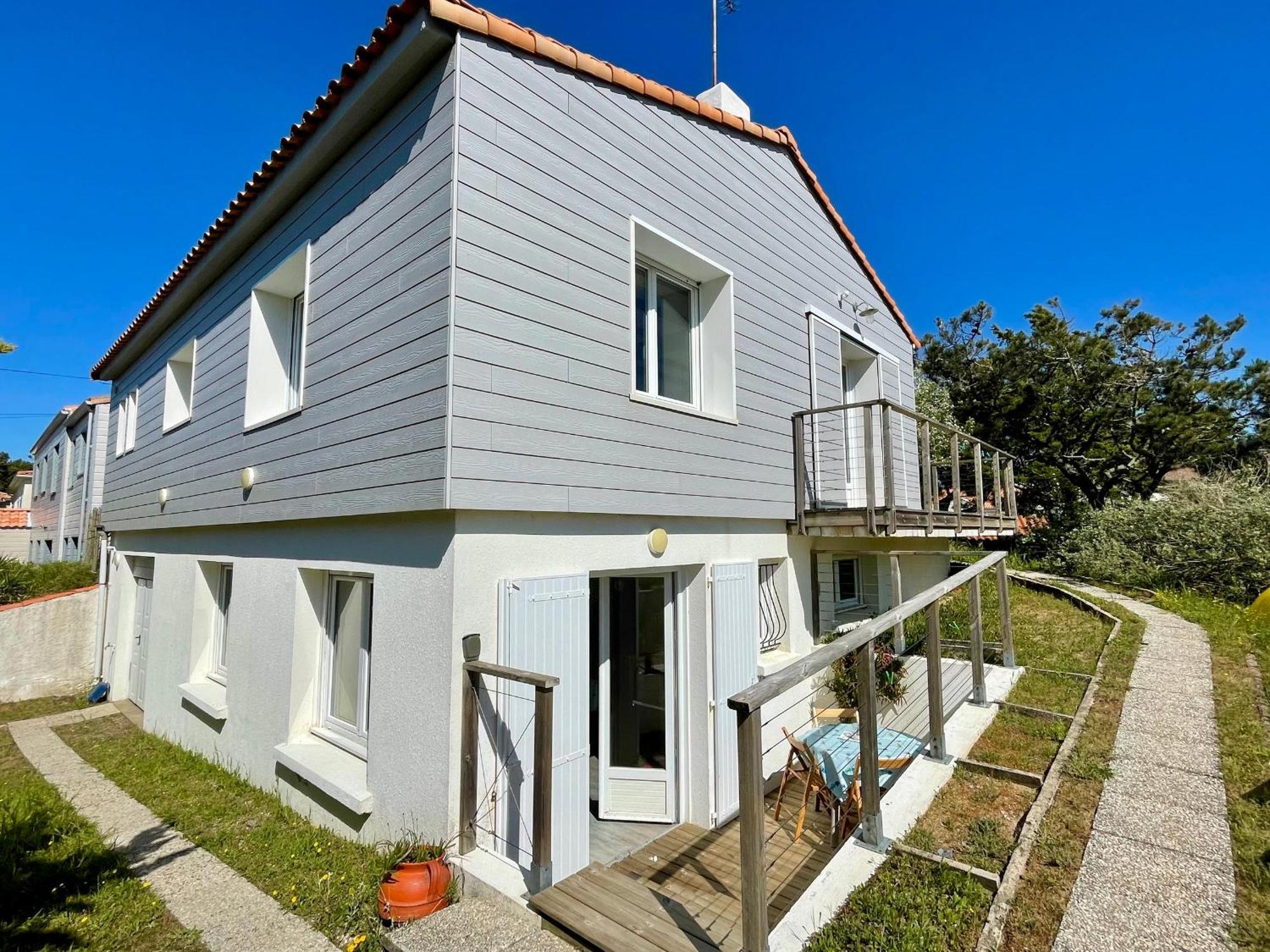 Maison Familiale Au Calme, Proche Plage, 9 Couchages, Terrasses, Wifi, Garage Velo - Bretignolles-Sur-Mer - Fr-1-231-203 Brétignolles-sur-Mer Exterior foto
